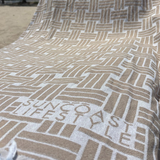 Wicker Weave Collection Turkish Towel image 1