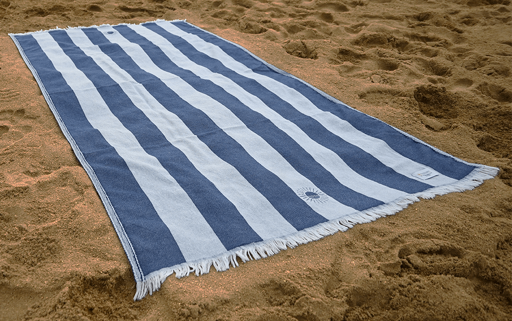 Cabana Club Collection Turkish Towel - Siesta Blue image