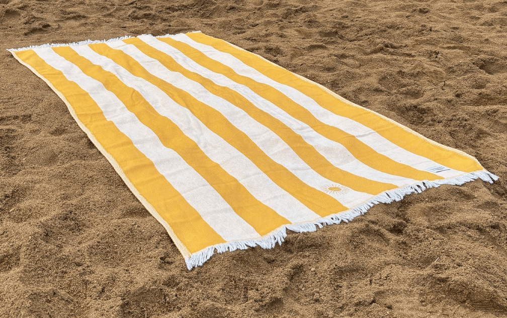 Cabana Club Collection Turkish Towel - Portofino Gold image