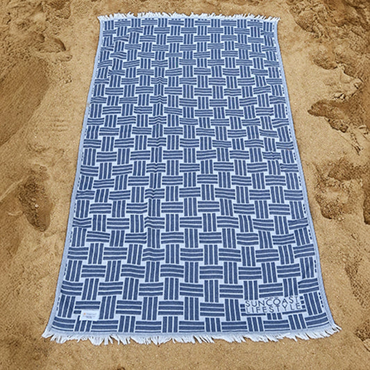 Wicker Weave - Siesta Blue